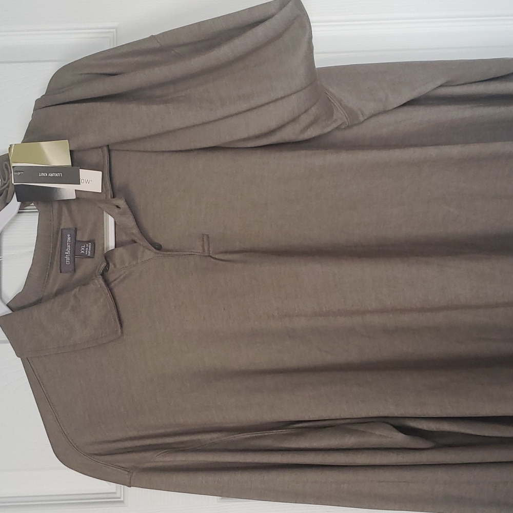 Croft & Barrow silky polo, 2XL, NWT